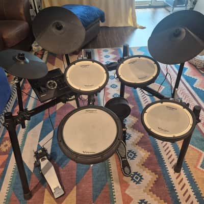 Roland TD-17KV V-Drum Kit with Mesh Pads 2010s - Black