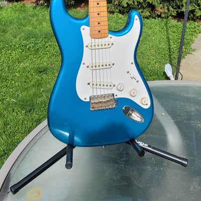 Squier Stratocaster MIJ E Series 84-87 - Lake Placid Blue image 21