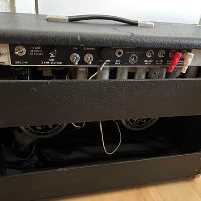 Fender Super Reverb 1969 "Drip Edge" 2-Channel 40-Watt 2x10" Guitar Combo Silverface w/ Jupiter Speakers image 16