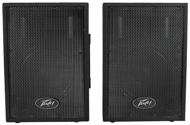 Peavey DJ 2-Way 100 Watt PA Speaker System with 10" Woofers 2 Speakers PVi10 image 1