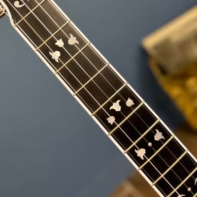 Custom Deering Maple Blossom Caribbean Blue Fade 5-String Banjo image 12