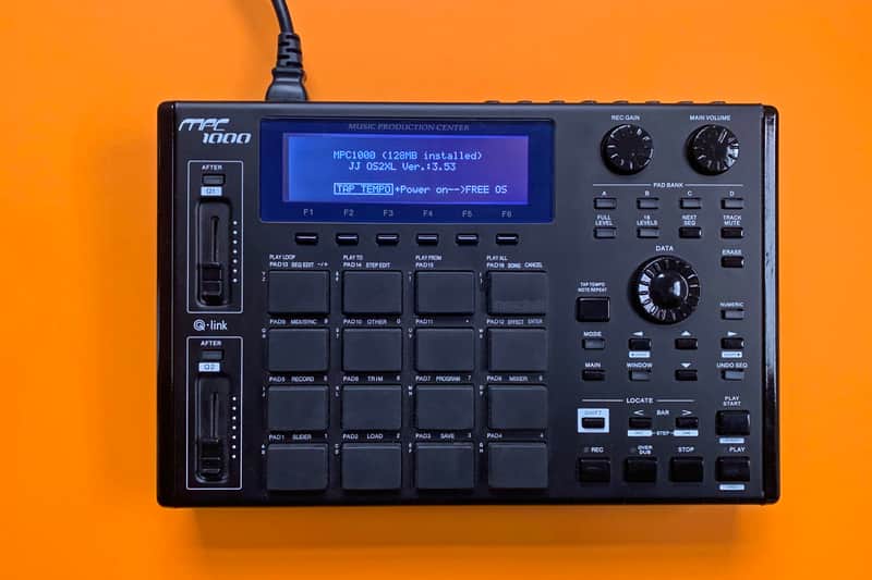 Akai MPC1000BK Custom 16 Squarez W/The Works. Black & Purpz image 1