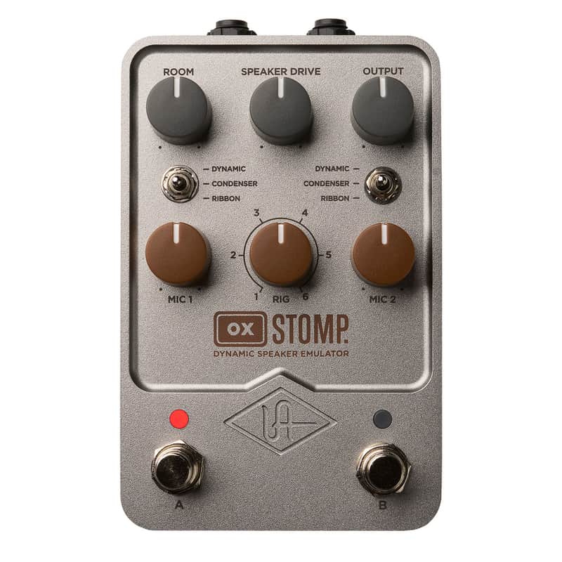 Universal Audio UAFX Ox Stomp Dynamic Speaker Emulator image 1