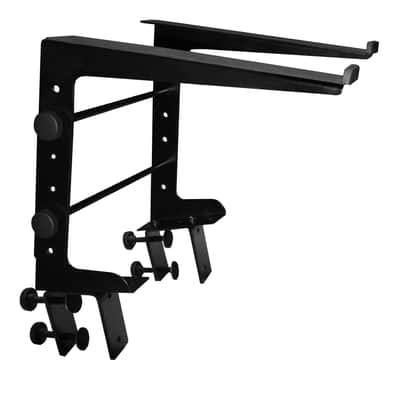 Ultimate Support JS-LPT100 JamStands Series Single-tier, Multi-purpose Laptop/DJ Stand with Stand Alone Base image 2
