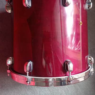 Ultra Rare 1995 TAMA Starclassic Maple 14x13" Hanging Tom (SMT1413) - Violet Shade (VLS) - Made in Japan - Excellent Condition! image 5