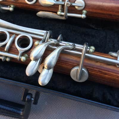 Conn Pan-American Bb Clarinet - Propeller Wood  Clarinet 1950s Cocobolo aka Violin Finish image 6