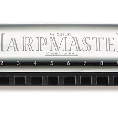 Suzuki MR-200-DB Harpmaster Standard 10-Hole Diatonic Harmonica, Key of Db image 1