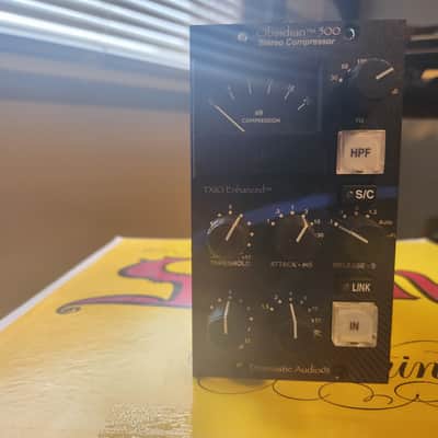Dramastic Audio Obsidian 500 Stereo Compressor Module 2010s - Black image 6