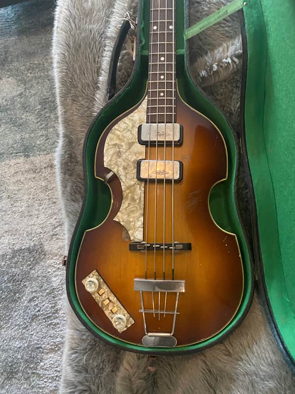 Hofner 500/1 Bass, Van Wouw - Left Handed 1961 - Sunburst image 1