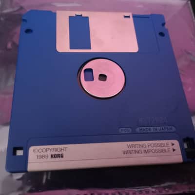 KORG T1 T2EX T3EX ORIGINAL DISKETTE KORG TSD-00PI PRE LOAD DATA FULL WORKING TEST SERVICE image 2