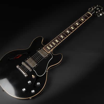 2015 Gibson Memphis ES-339 Block Inlays - Satin Ebony | USA Semi-Hollow Custom Burstbucker Humbucker Pickups 3.35kg | CoA OHSC image 5