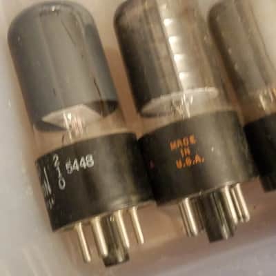 Sylvania etc. ONE (1) 6V6GT Beam Power tNOS AT1000 TESTED Vacuum Tubes greyglass 6V6 Audio 1943-1958 image 6