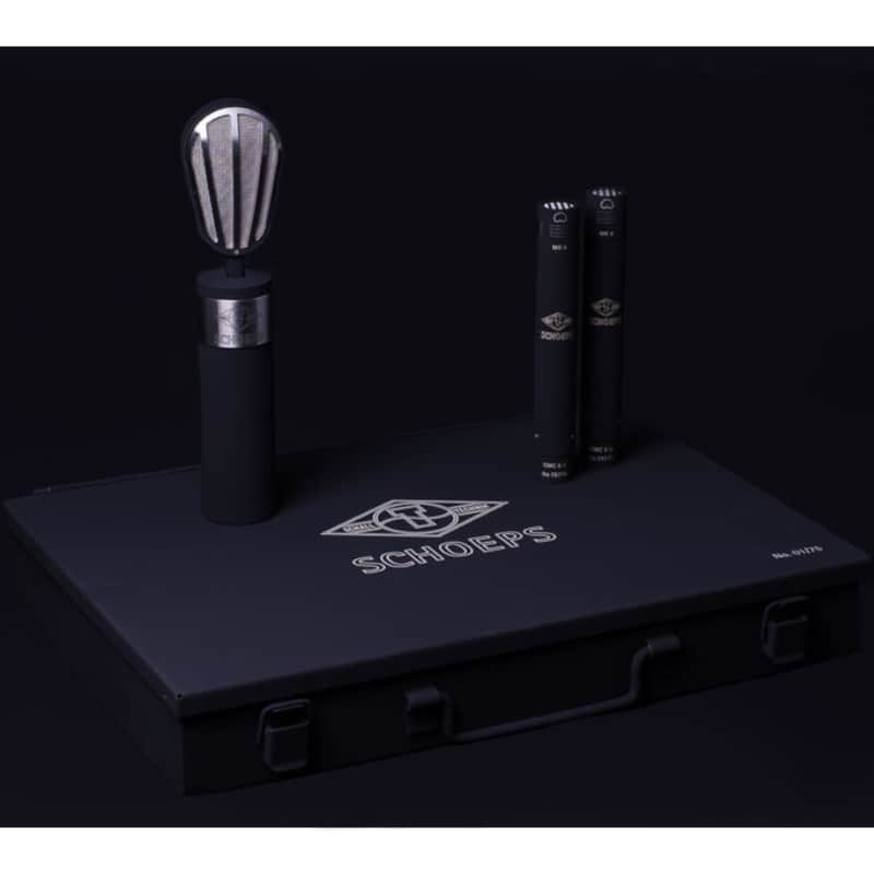 SCHOEPS 75 YEAR ANNIVERSARY ALL BLACK STUDIO MICROPHONE SET image 1