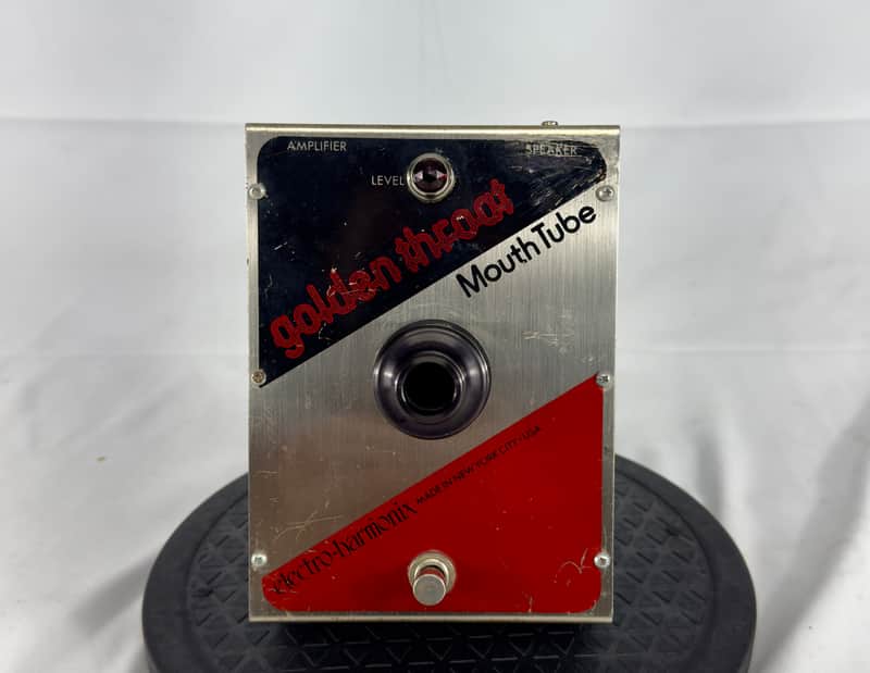 Eelectric Harmonix✴︎golden throat トークボックス Electro-Harmonix Golden Throat | Reverb