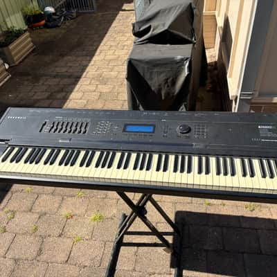 Kurzweil K2500X 88-Key Digital Workstation Synthesizer 1990s - Black image 2