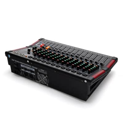 16DSP Professional 12-Channel Power Mixer | USB, TRS, Bluetooth | Studio & Live Sound image 2