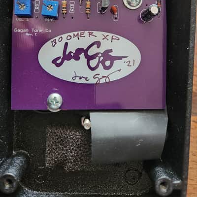 Signed Joe Gagan (Gagan Tone Co) Boomer XP Natural Fuzz Wah 2021 USA image 13