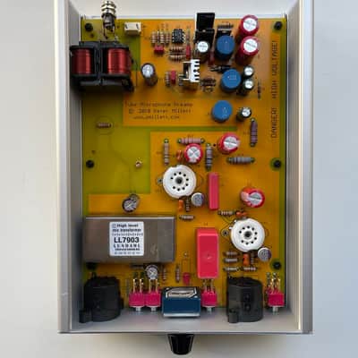 Tube Microphone Preamp by Pete Millett with Lundahl LL7903 and ECC88 image 6