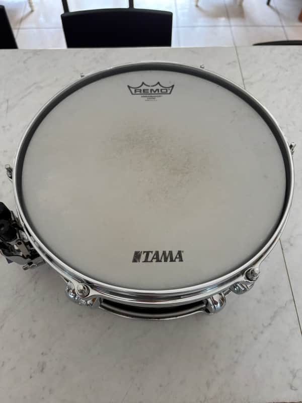 Tama MP125ST 5x12" Mike Portnoy Melody Master Signature Steel Snare Drum 2010s - Hammered Black image 1