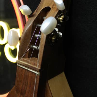 Cedar Creek Dulcimers MOUNTAIN DULCIMER W/ BIRDS 2012 - WALNUT STAIN image 2