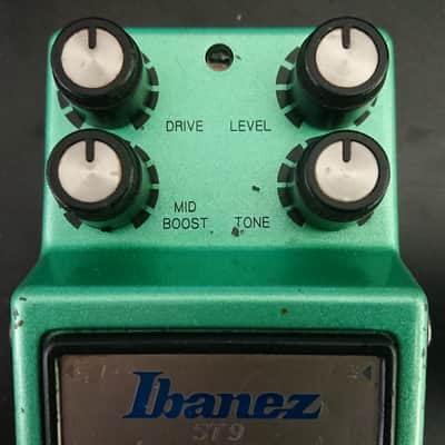 1984 - Rare - Vintage Ibanez ST9 Super Tube Screamer 1984 - Green image 10