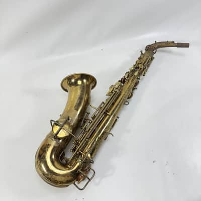 Vintage York Alto Saxophone 60s - Lacquer AS-IS For Clean Up image 4