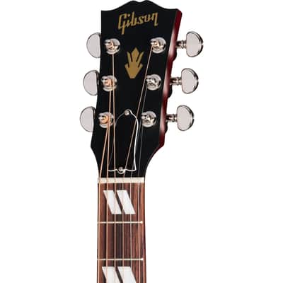 Gibson Hummingbird Special Acoustic Electric Guitar - Satin Wine Red image 5