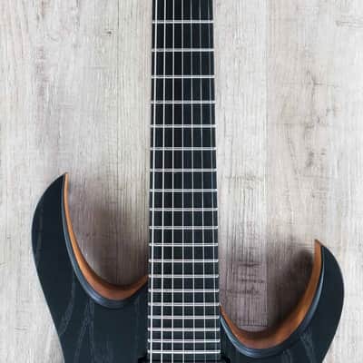 Mayones Duvell Elite Gothic 7 Guitar, Ash Top, Mahogany Body, Duncan Pickups image 4