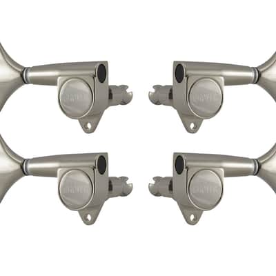Grover 144N Mini Bass Guitar Tuning Machines 2 + 2, Nickel image 2