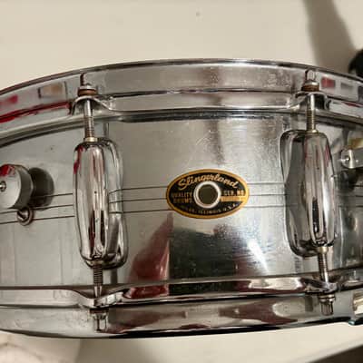 Slingerland Super Sound King Snare Drum - Dual Super Snare Strainer 1960s - Chrome over brass image 1