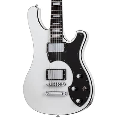 Schecter Stargazer-6 Electric Guitar - Gloss White image 1