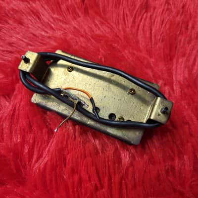 Unknown Brand Super Distortion Clone Humbucker - Possibly 1980's - 2000's - Double Black Bobbins - Single Humbucker image 3