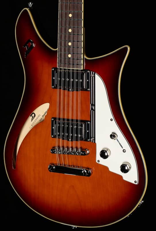 Duesenberg Double Cat 12-String Vintage Burst (548) image 1