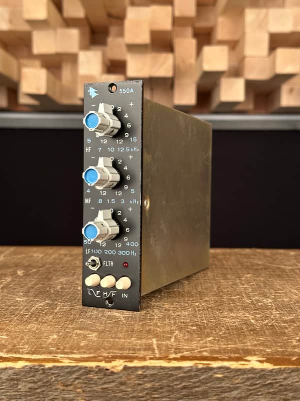 Vintage API 550A-1 1970s 500 Series Equalizer. Huntington, NY. Similar to 550A. 550 A A-1. Unit 3 image 1