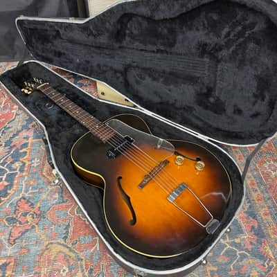 *Video* 1951 Gibson ES-125 Hollow Body P90 Tall Knobs Unique Original Hardware image 2