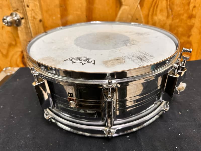 Yamaha 5.5" x 14" Snare Drum SD-755 Chrome Over Steel image 1