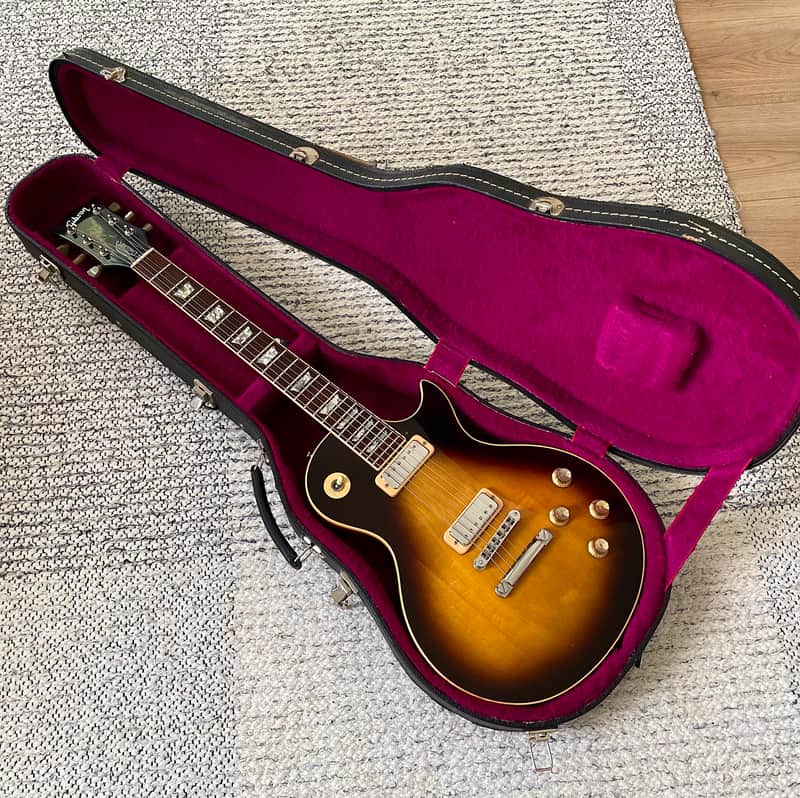 Gibson Les Paul Deluxe 1980 + original case - Tobacco Sunburst image 1