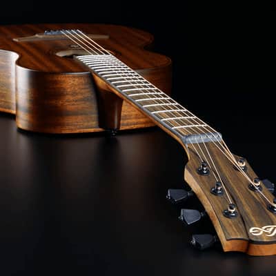 Lag TRAVEL-KAE Travel Series Massive Khaya Top & Neck 6-String Acoustic-Electric Guitar w/Soft Case image 4