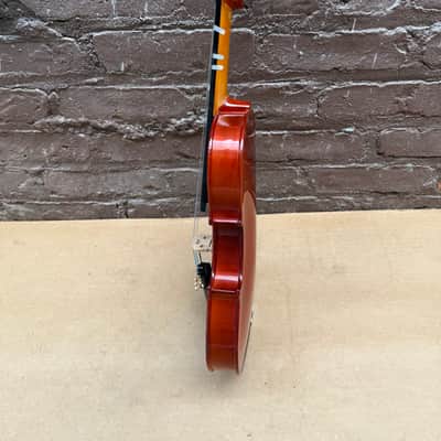 Unbranded 1/2 Size Violin Made in Czech Republic w/ Bow, Case & Pirastro Gold Rosin image 13