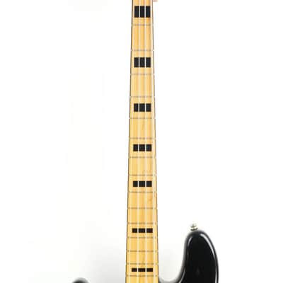 Squier Classic Vibe 70s Jazz Bass Left Handed Black image 2