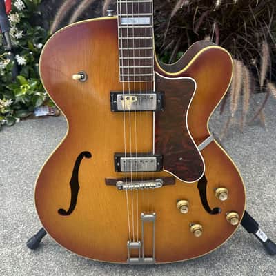 Epiphone 1964-1966 E-252 Broadway Vintage Archtop Hollowbody Electric Guitar w/ Case (Pre-Owned) image 1