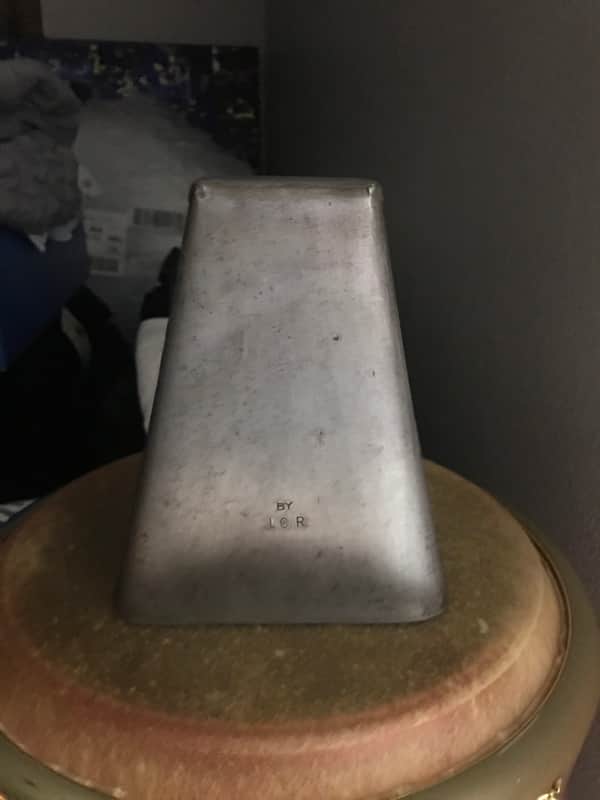 JCR Handheld Bongo Bell Bongo 70 - Metal image 1