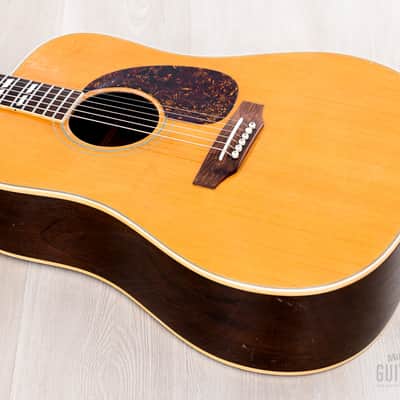 1968 Gibson SJN Southern Jumbo Natural Vintage Dreadnought Acoustic Guitar Long Scale 25 1/2" w/ Case image 10