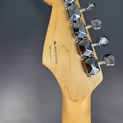 1998 Squier Fat Strat Maple Neck - Black image 7