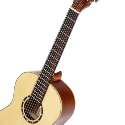 Ortega R121G-3/4 Family Series Cedar Top Mahogany Neck 3/4 Size Nylon 6-String Classical Acoustic Guitar w/Gig Bag image 7