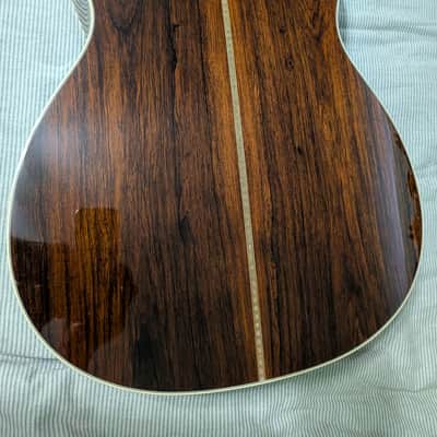 Bourgeois JOM Vintage AAAA Madagascar/Adirondack almost mint Baggs Anthem With soundhole mic and preamp image 1