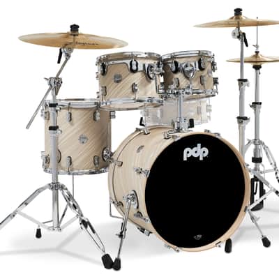PDP Concept Maple Twisted Ivory Fusion Drum Set - 20,10,12,14 - PDCM20FNTI image 1