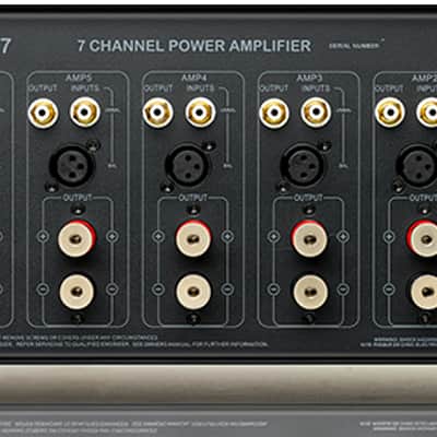 MUSICAL FIDELITY M6X 250.7 - 7 Channel Power Amplifier - NEW! Bild 2