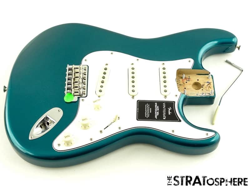 Fender Vintera III Late 60s Stratocaster Strat LOADED BODY 1960s Ocean Turquoise image 1