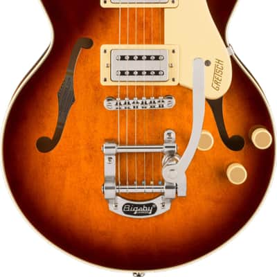 Gretsch G2655T Streamliner Jr. Semi-Hollow Electric Guitar, Laurel Fingerboard, Forge Glow image 1
